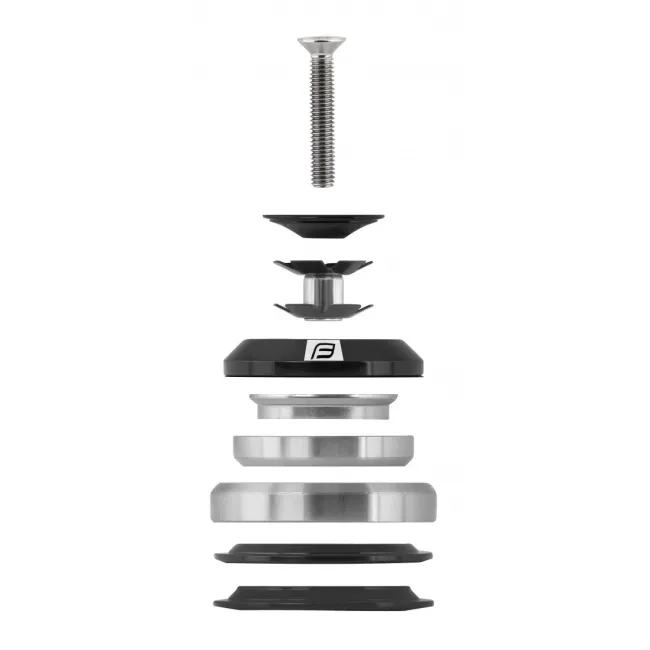 Cuvetarie Force Taper integrata 1.1/8-1.1/2 neagra
