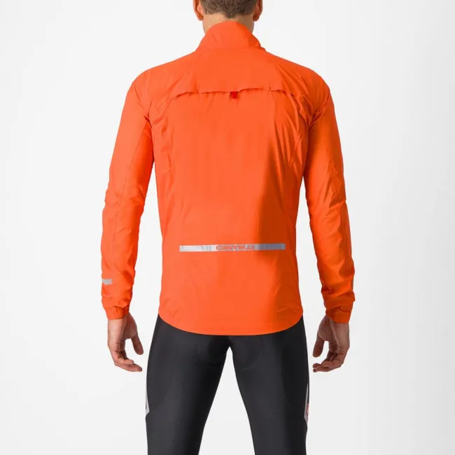 Jacheta de ploaie Castelli Emergency 2 Rain Portocaliu XXXL