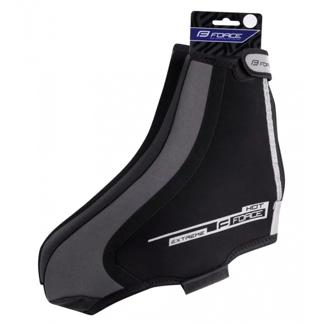 Huse pantofi Force Hot Extreme neopren negre S