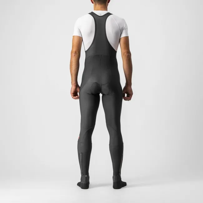 Pantaloni lungi cu bretele Castelli Entrata Negru XXL