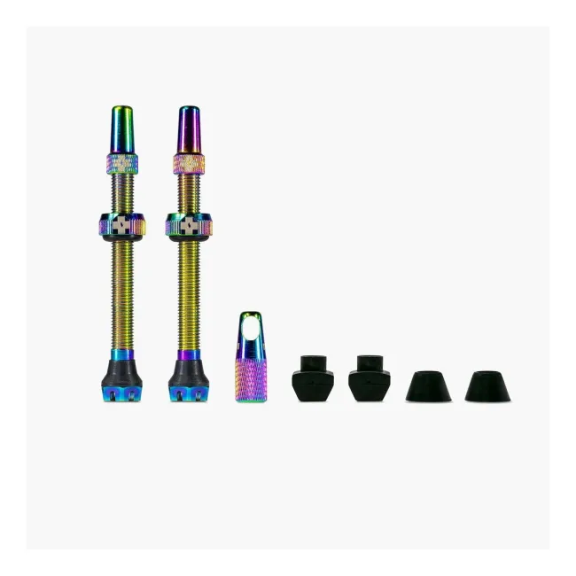 Valve tubeless Muc-Off Tubeless Valves V2 60mm Iridescent