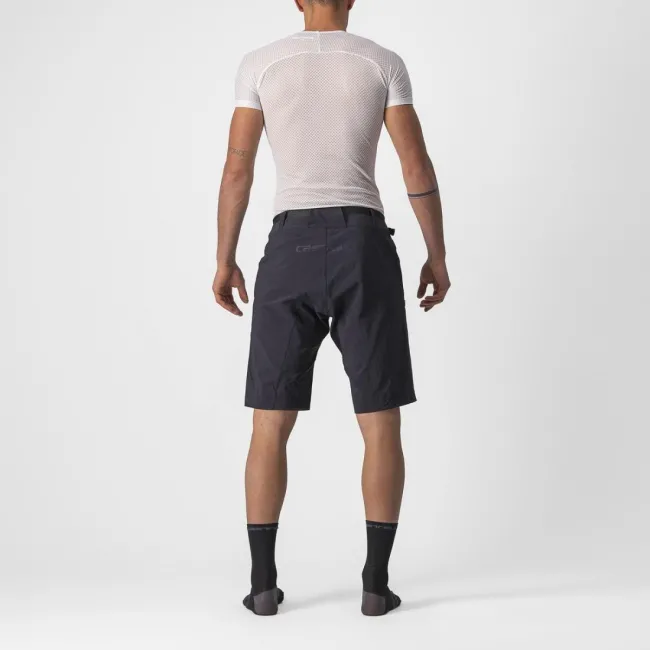 Short Castelli Unlimited Trail Baggy, Negru, M