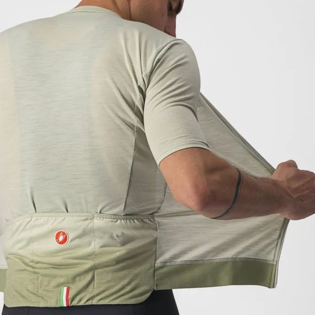 Tricou cu maneca scurta Castelli Essenza Vernil M