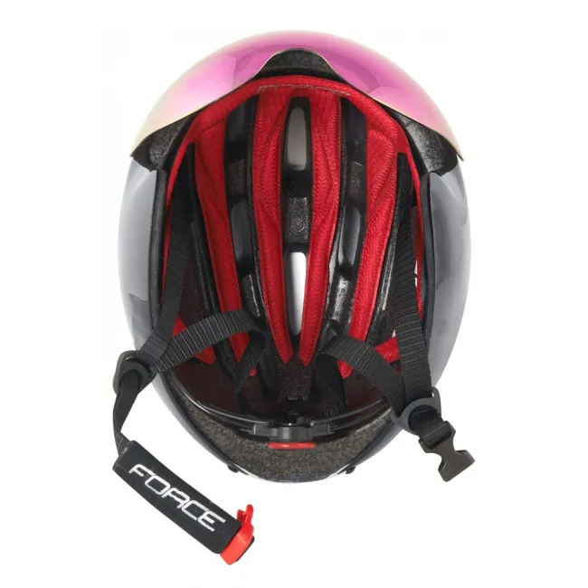 Casca Force Globe Air alb/negru L-XL (58-62 cm)