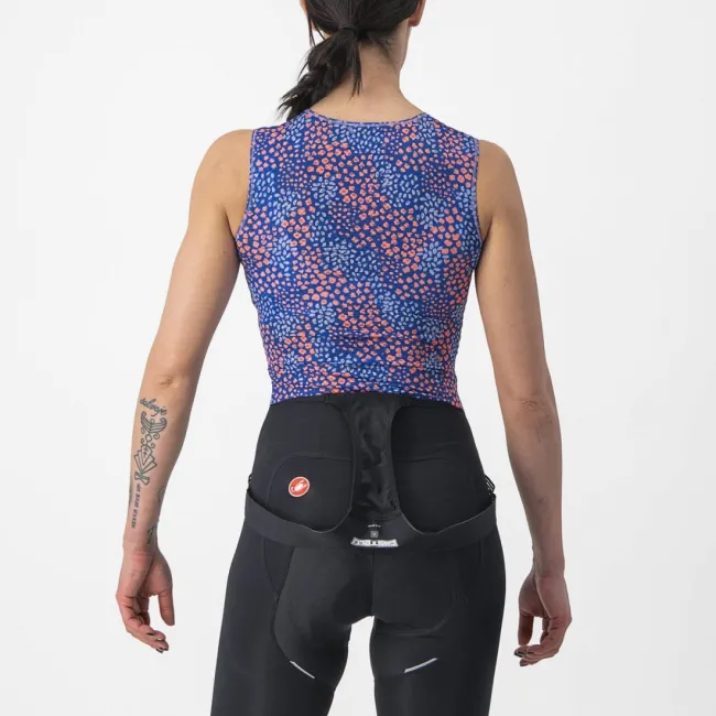 Bluza de corp fara maneci Castelli Pro Mesh 4 W SL de dama Violet XS