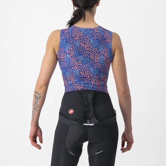 Bluza de corp fara maneci Castelli Pro Mesh 4 W SL de dama Violet XS