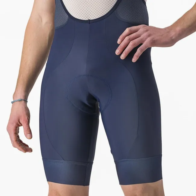 Pantaloni scurti cu bretele Castelli Entrata 2 Bleumarin XL