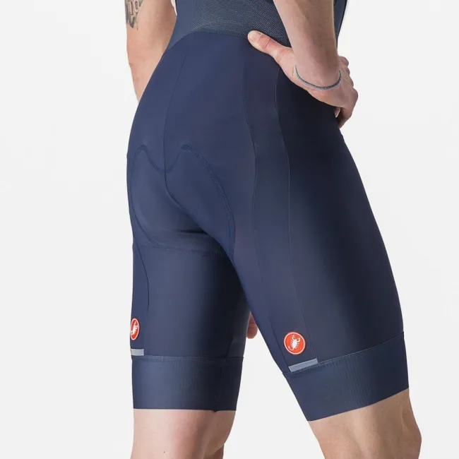 Pantaloni scurti cu bretele Castelli Entrata 2 Bleumarin XL