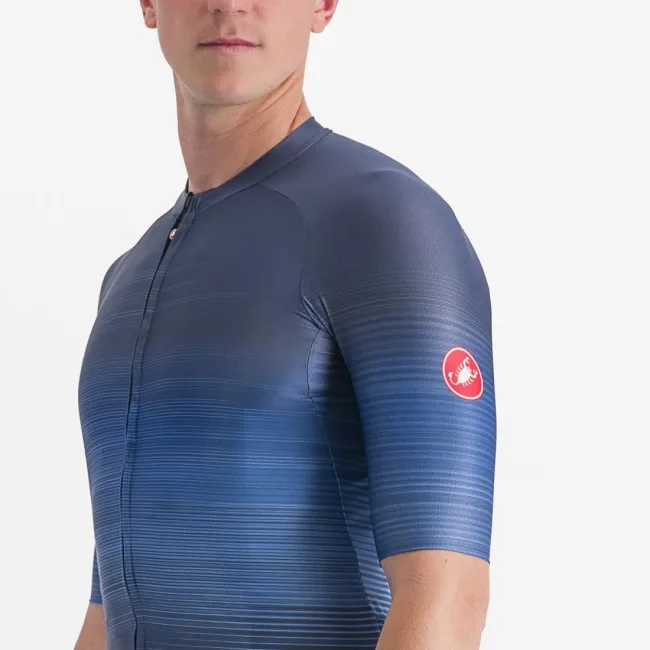 Tricou cu maneca scurta Castelli Aero Race 6.0 Bleumarin M