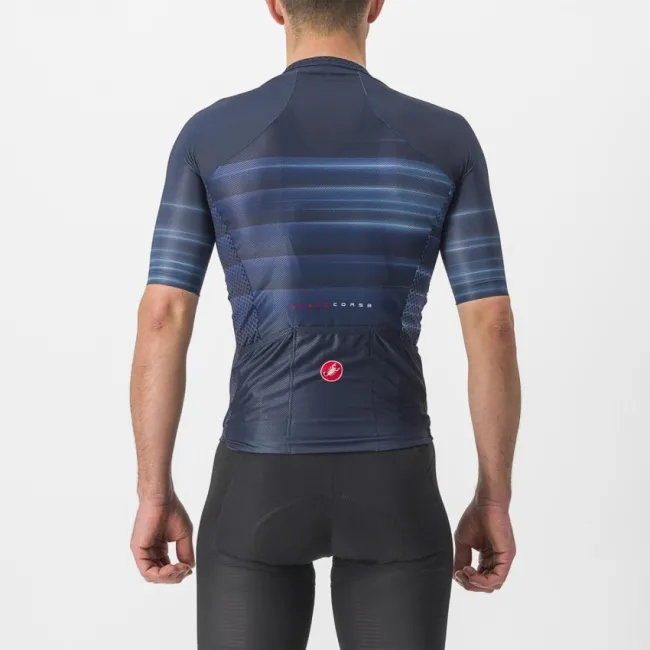 Tricou cu maneca scurta Castelli Climbers 3.0 SL2 Bleumarin XL