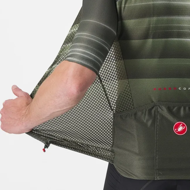 Tricou cu maneca scurta Castelli Climbers 3.0 SL2 Kaki XXL