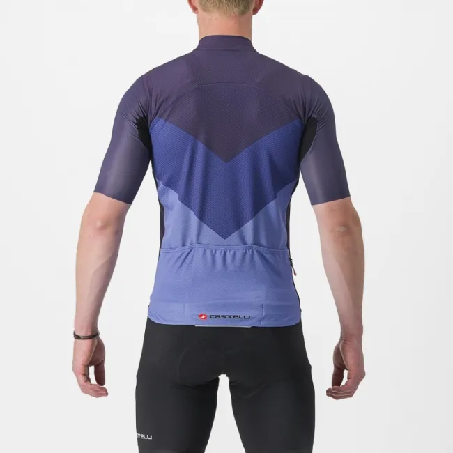 Tricou cu maneca scurta Castelli Endurance PRO 2 Mov/Indigo/Violet M