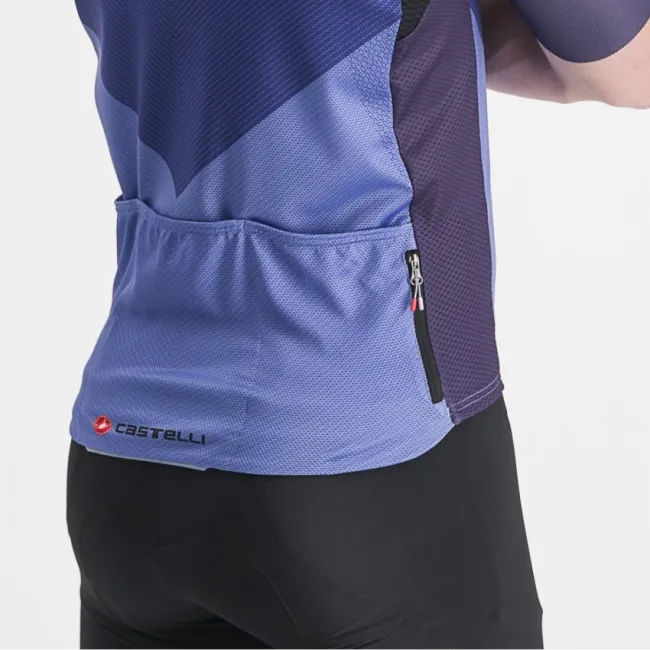 Tricou cu maneca scurta Castelli Endurance PRO 2 Mov/Indigo/Violet XL