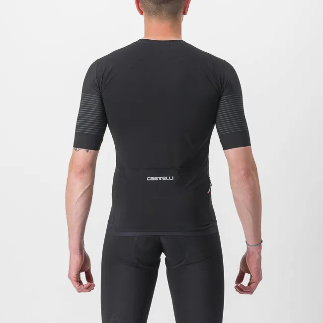 Tricou cu maneca scurta Castelli Premio Black Negru L