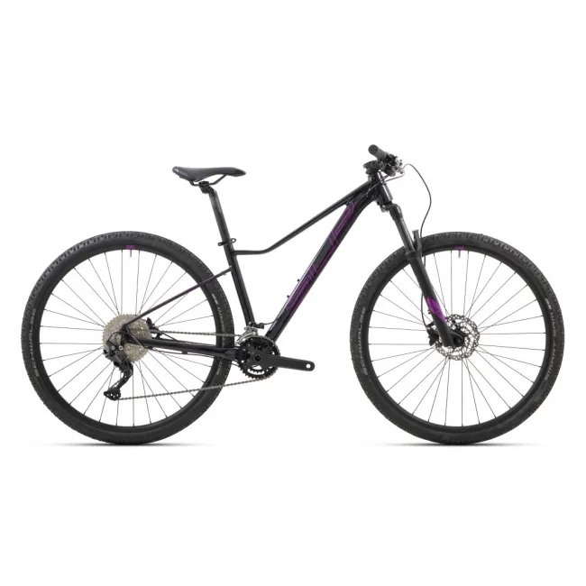 Bicicleta Superior XC 879 W 29 Gloss Black Rainbow/Purple 16.0 - (S)