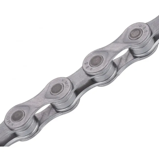 Lant KMC E8 EPT 8 Viteze 133 Zale Ebike Argintiu