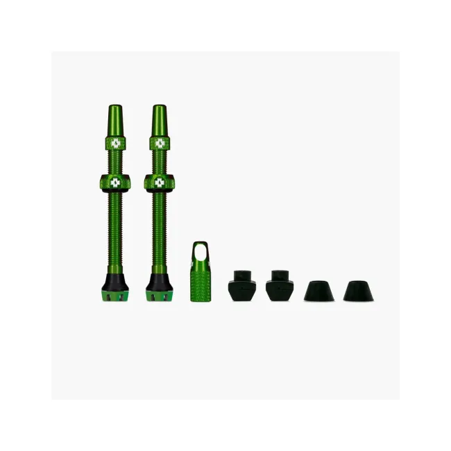 Valve tubeless Muc-Off Tubeless Valves V2 60mm Verde