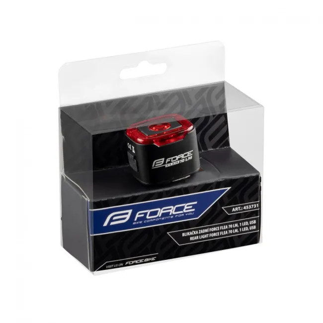 Stop spate Force Flea 70Lm 1 Led USB