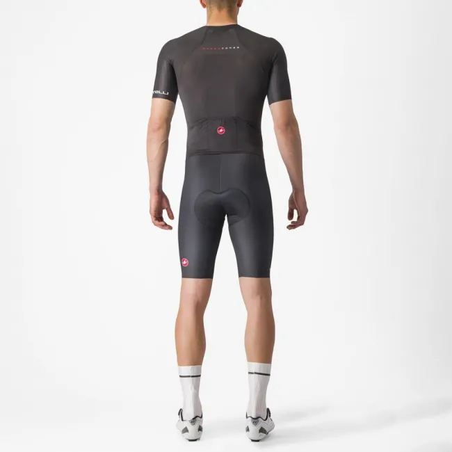 Combinezon cu maneca scurta Castelli Sanremo BTW Speed Negru L