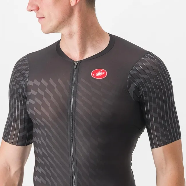 Costum de triatlon cu maneca scurta Castelli PR 2 Speed Negru XL