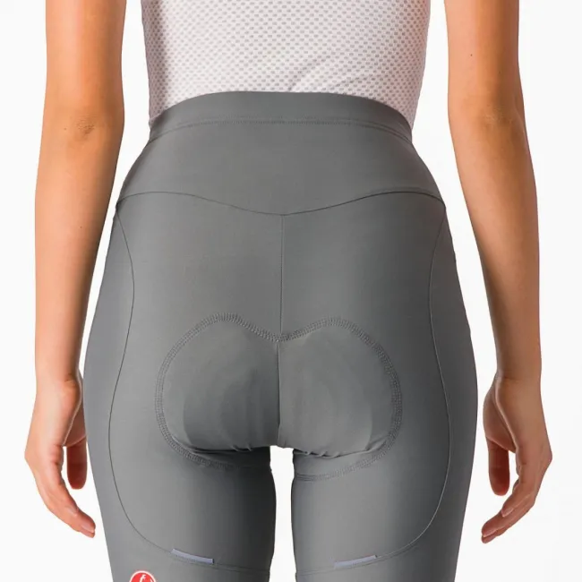 Pantaloni scurti cu bretele Castelli Espresso W de dama Antracit M