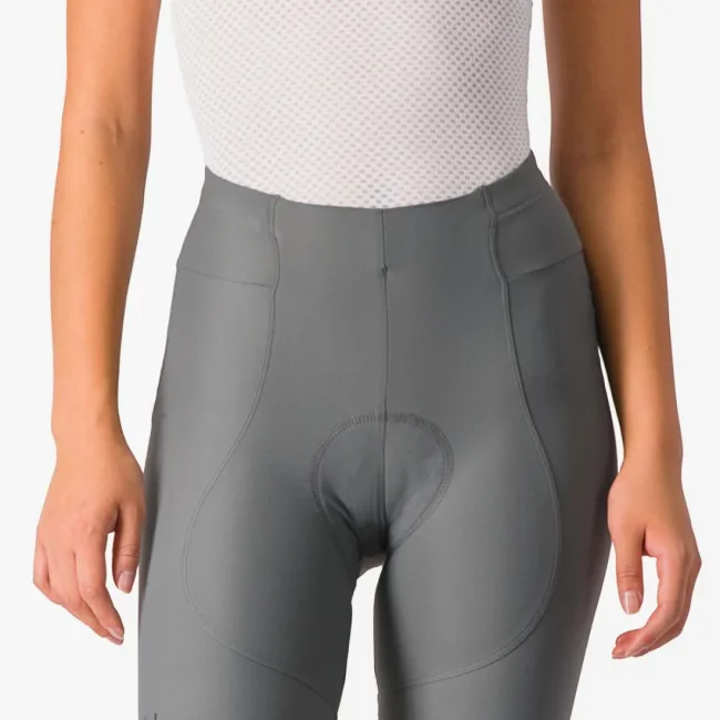 Pantaloni scurti cu bretele Castelli Espresso W de dama Antracit M