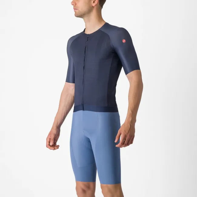 Tricou cu maneca scurta Castelli Aero Race 7.0 Indigo S