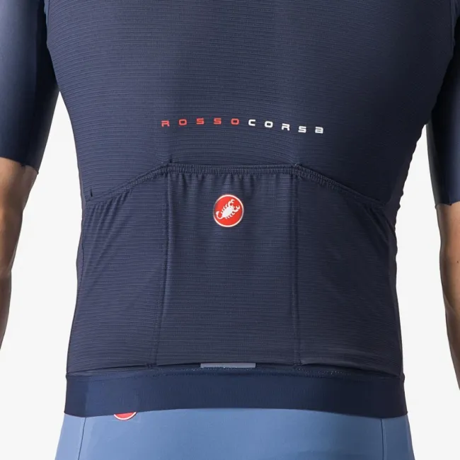 Tricou cu maneca scurta Castelli Aero Race 7.0 Indigo XL