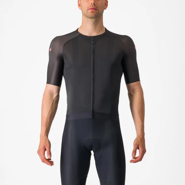 Tricou cu maneca scurta Castelli Aero Race 7.0 Negru XXL