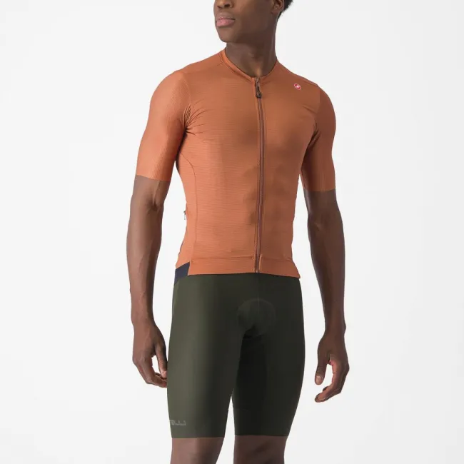 Tricou cu maneca scurta Castelli Espresso Maro M