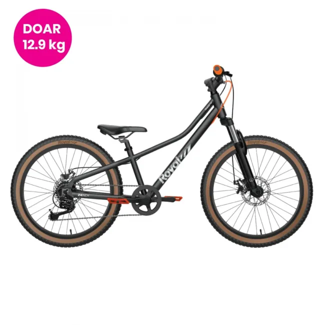 Bicicleta Copii Royal Baby 7-17 24 Black