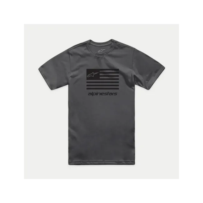 Tricou Alpinestars Flag CSF Tee Charcoal/Black XXL
