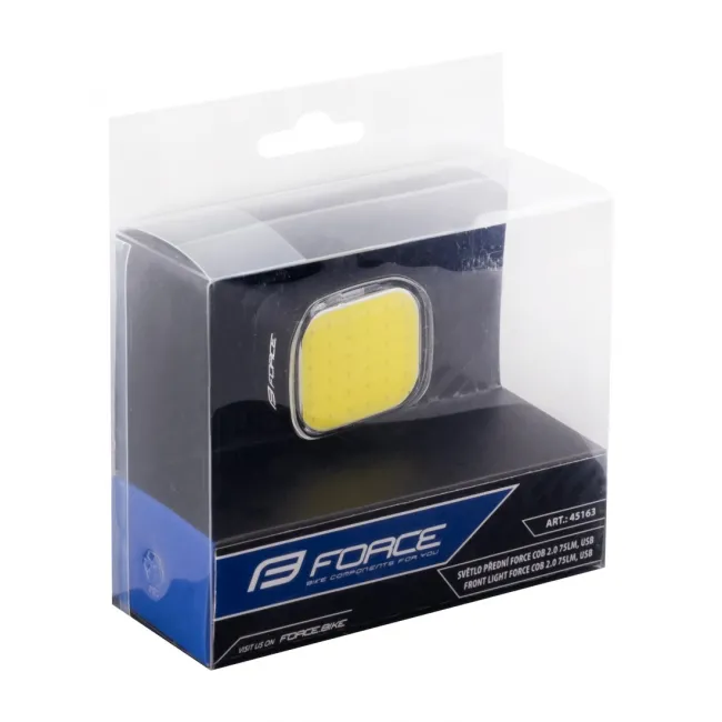 Far fata Force Cob 2.0 75 Lumeni USB negru