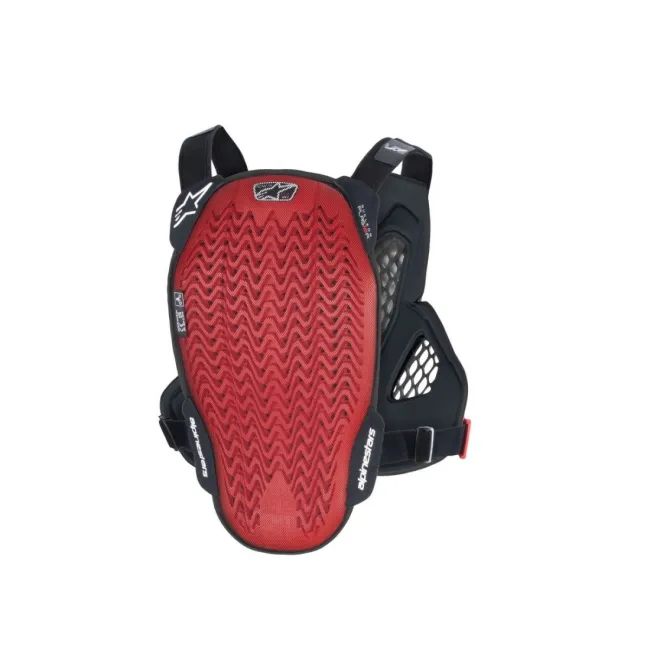 Protectie Piept Alpinestars A-6 Plasma Chest Protector Black Anthracite Red M