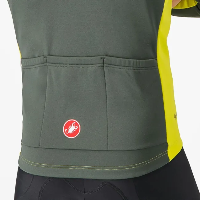 Jacheta Castelli Entrata Galben Fluo/Kaki XXL