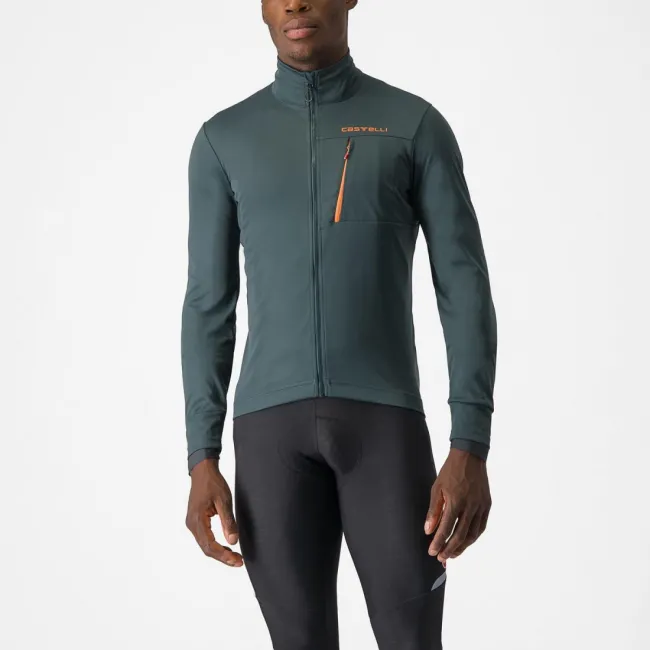 Jacheta Castelli GO Verde Rover/Rosu Portocaliu XXL