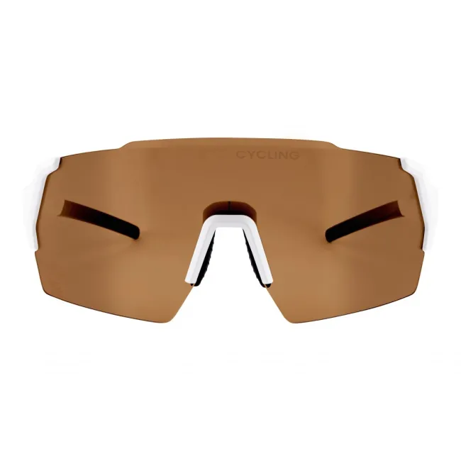 Ochelari Force Electra Albi lentile maro