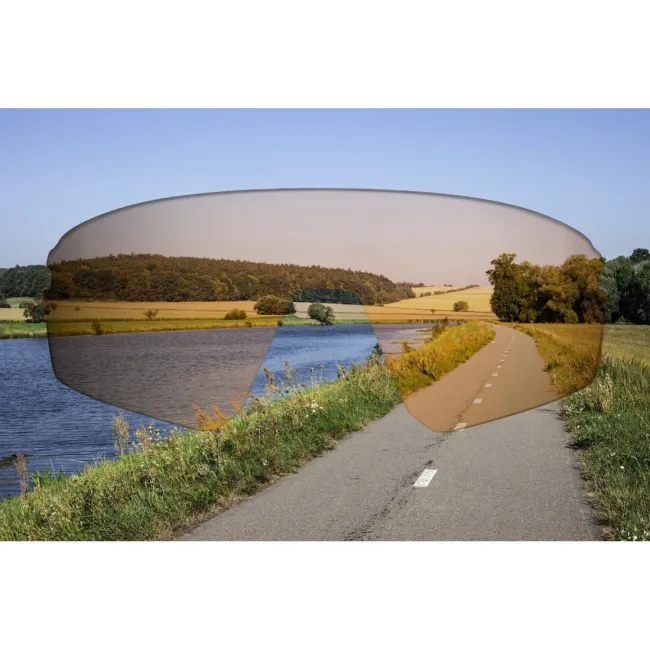 Ochelari Force Electra Albi lentile maro