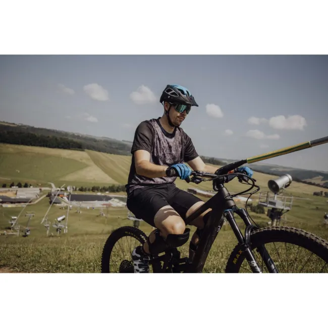 Tricou Force MTB Move maneci scurte Negru L