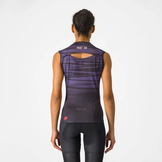 Bluza de corp Castelli Insider 2 W SL de dama Mov M