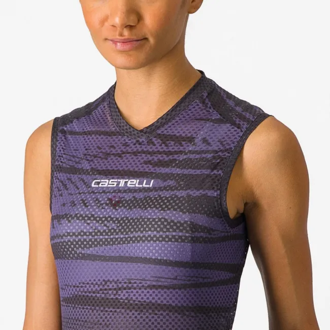 Bluza de corp Castelli Insider 2 W SL de dama Mov XS