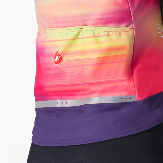Jacheta Castelli Perfetto LTD RoS 2 W de dama Roz Multicolor XS