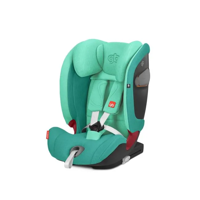 Scaun auto copii, cu Isofix Gb Everna-fix, 9-36 Kg - Albastru