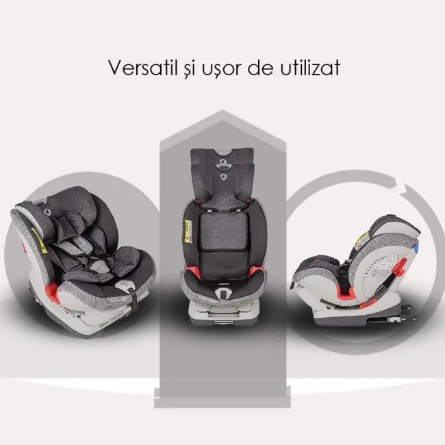 Scaun Auto Copii, cu Isofix Coccolle Cressida, 0-36 Kg - Rosu