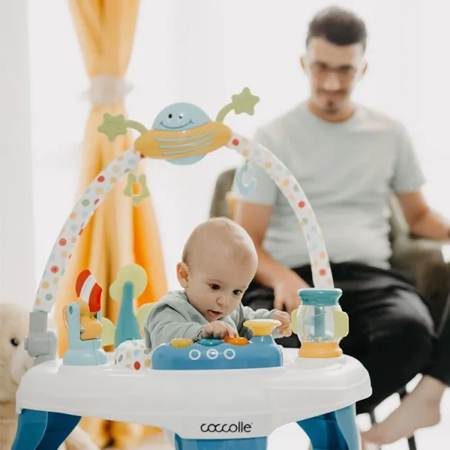 Centru de activitati bebe Coccolle TasyGo - Verde