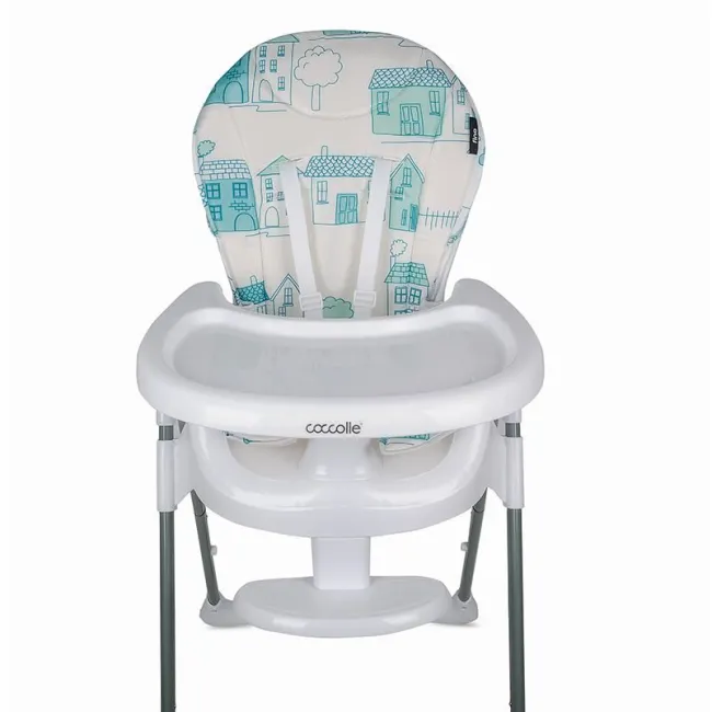 Scaun De Masa Bebe Coccolle Fino, Turcoaz