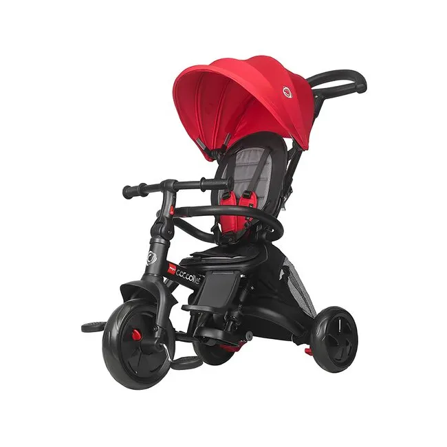 Tricicleta multifunctionala Coccolle Alegra Chili pepper