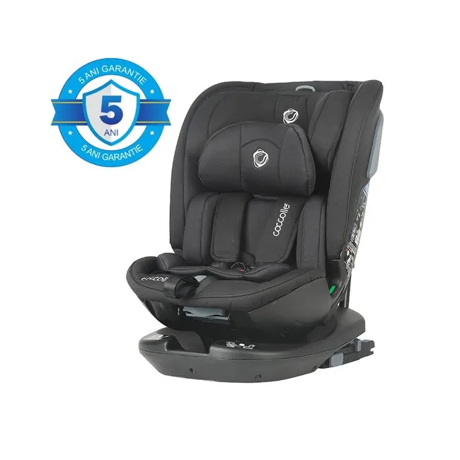 Scaun auto rotativ iSize Coccolle Velsa Jet black