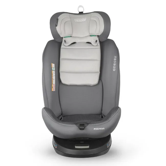Scaun auto iSize 40-150 cm Coccolle Nova Moonlit grey