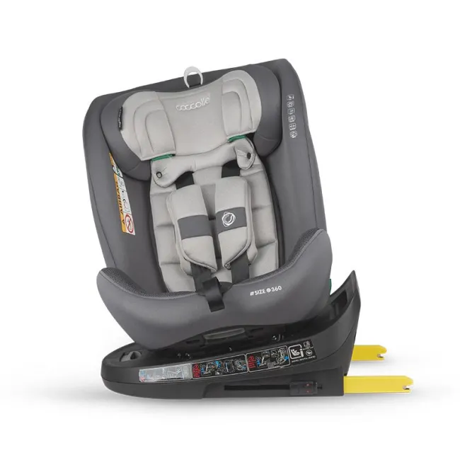 Scaun auto iSize 40-150 cm Coccolle Nova Moonlit grey